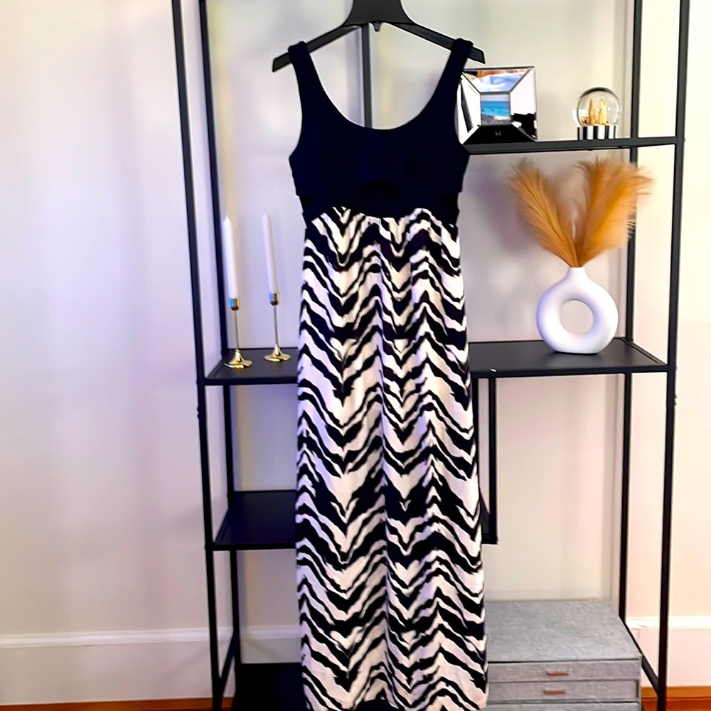 Aqua summer maxi